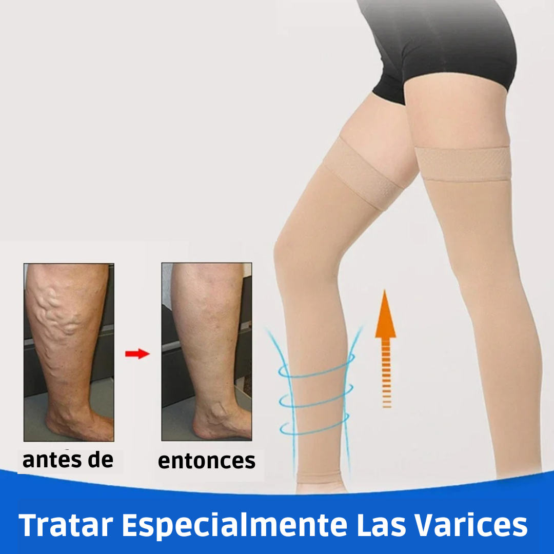 Medias de Compresión Alta para Muslo