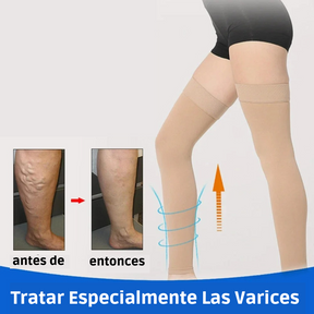 Medias de Compresión Alta para Muslo