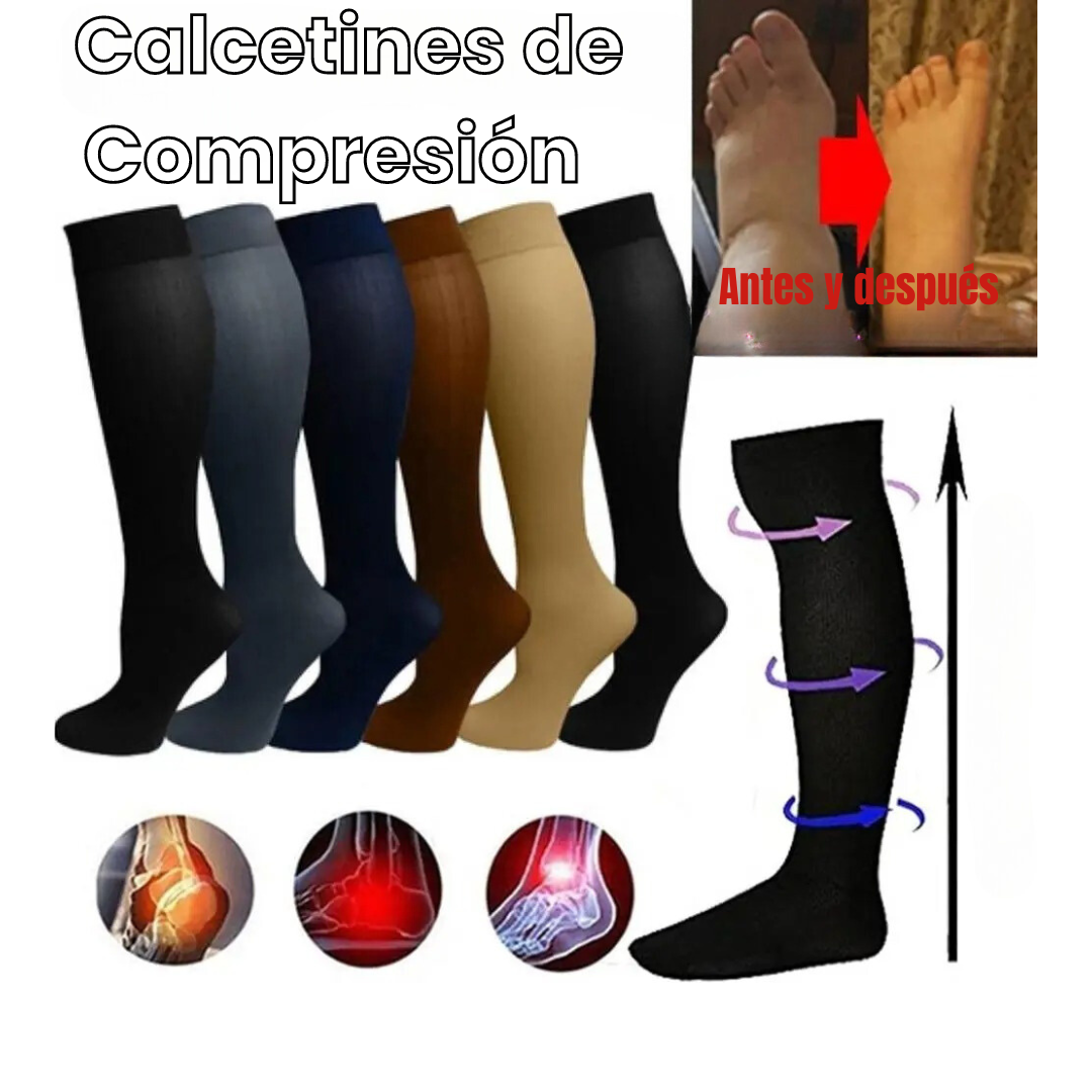 Calcetines de Compresión para Varices y Fatiga