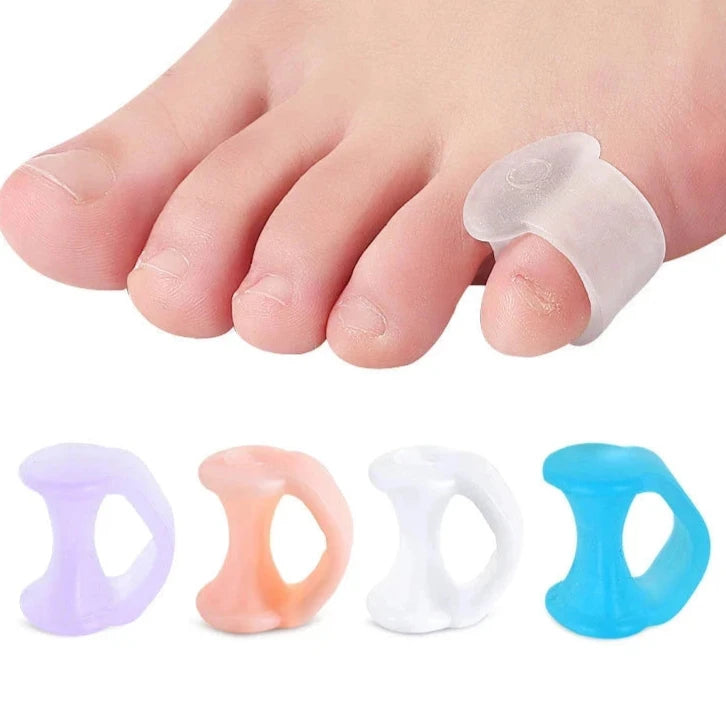 Separador de Dedos de Gel para Alivio y Corrección del Hallux Valgus