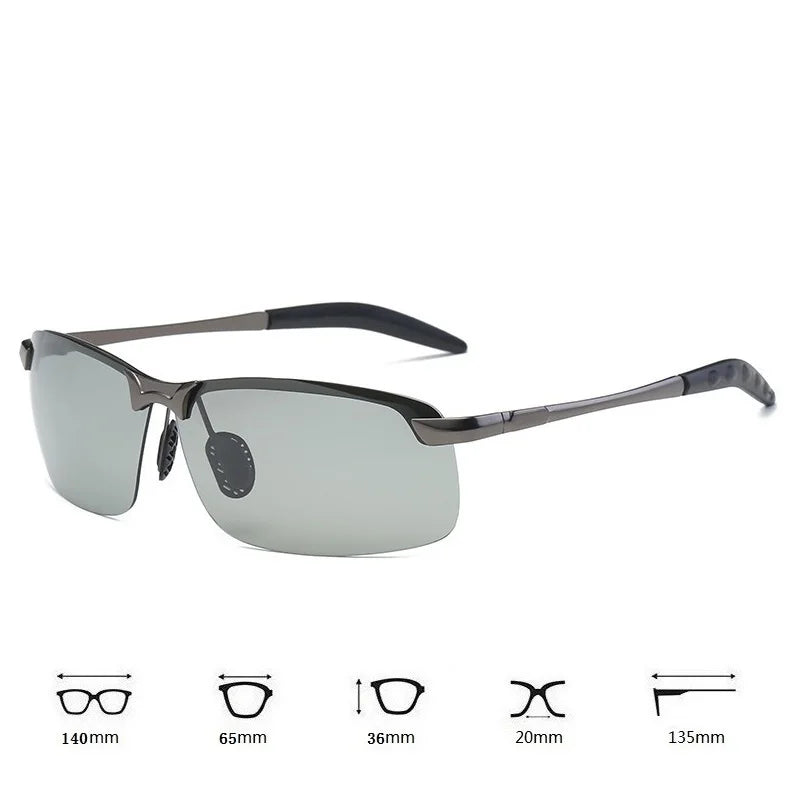 🔥 Aprovecha la oferta del Black Friday 🔥 | Gafas fotocromáticas polarizadas - ¡Protección total UV400 para el día y la noche!